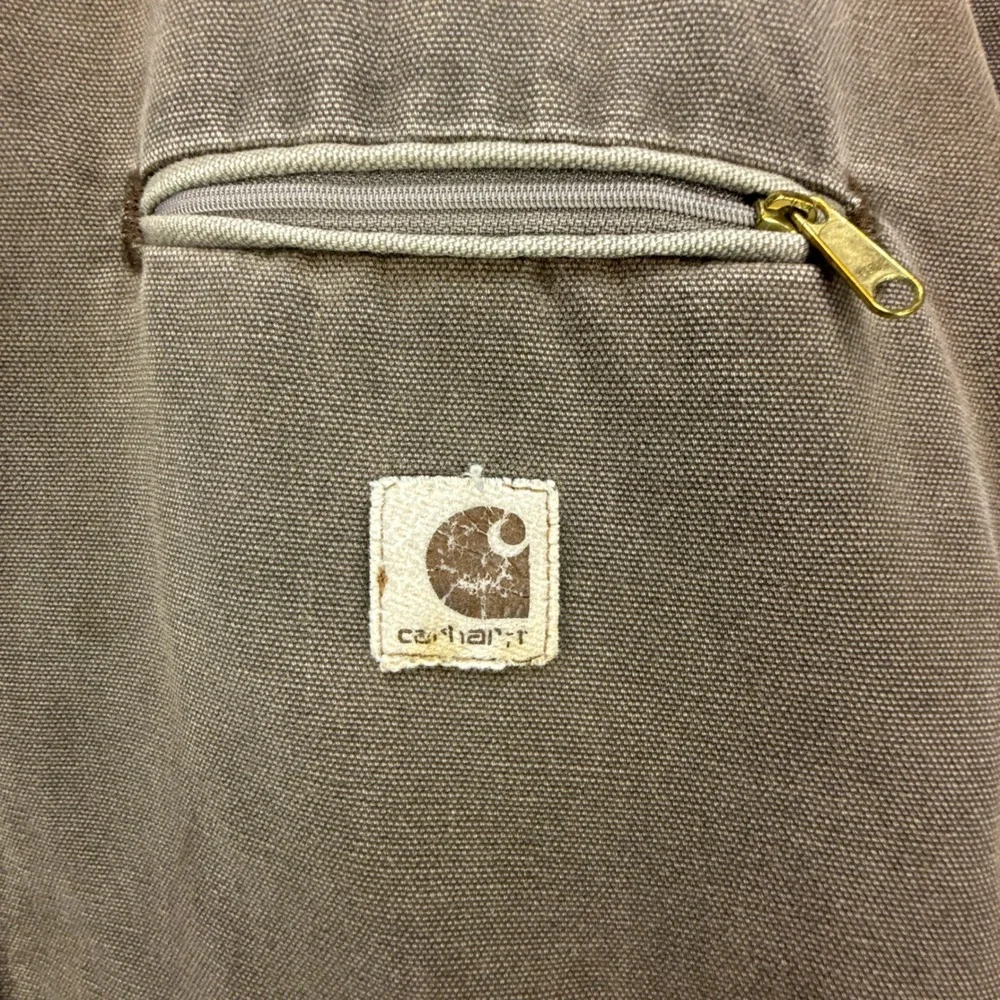 Carhartt Detroit Jacket Blanket Lined Mens‎ 2XL J97 CHT Chestnut Brown